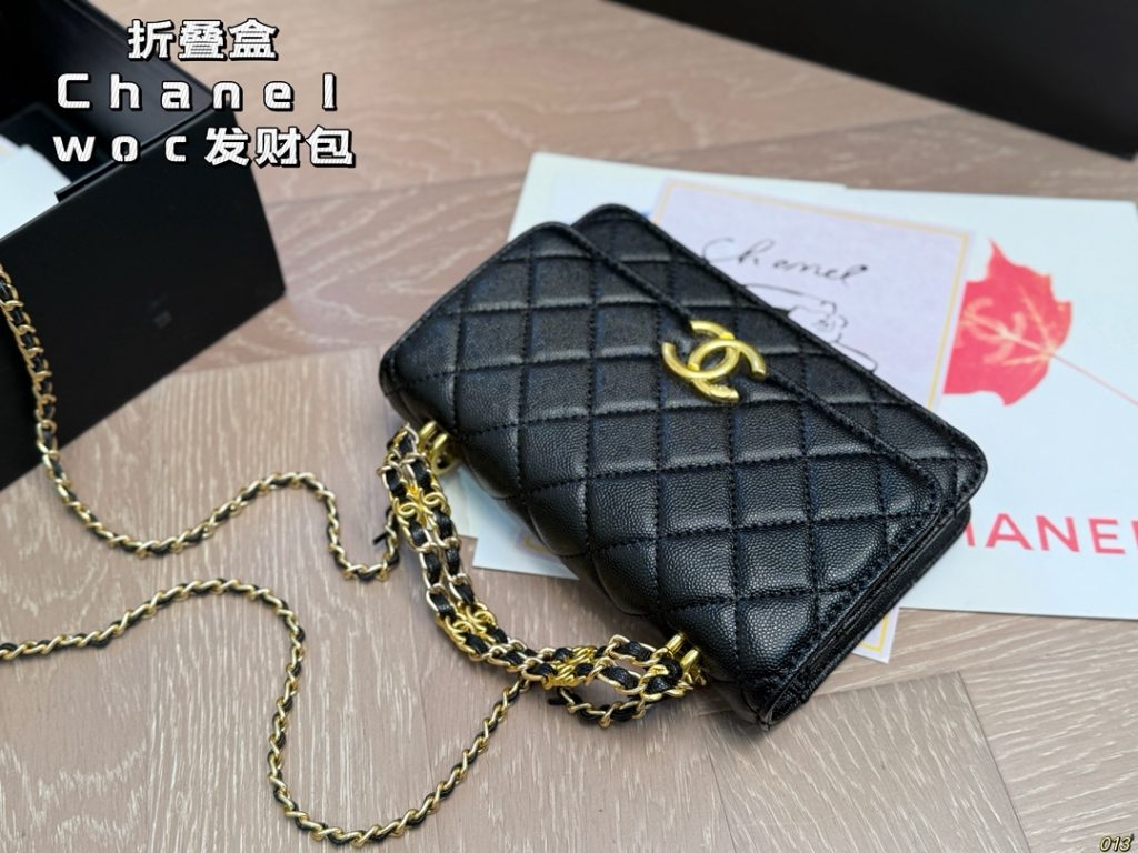 シャネル フォールドバッグ 黒 1色入 💼 - 画像 8