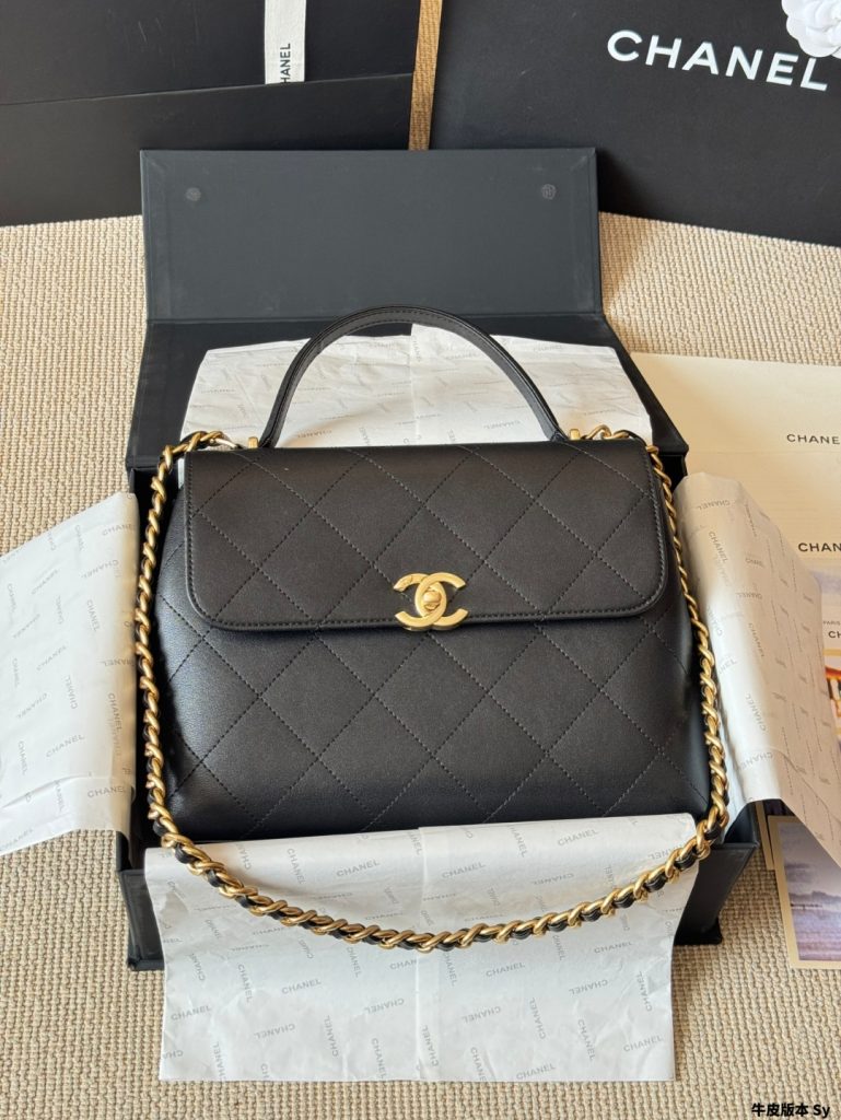 CHANEL ファッションバッグ 黒 2WAY ハンドバッグ 1個 - 画像 3