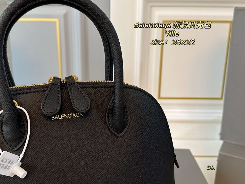 Balenciaga ベルト付き ボストンバッグ ブラック 26×22 🖤 - 画像 6