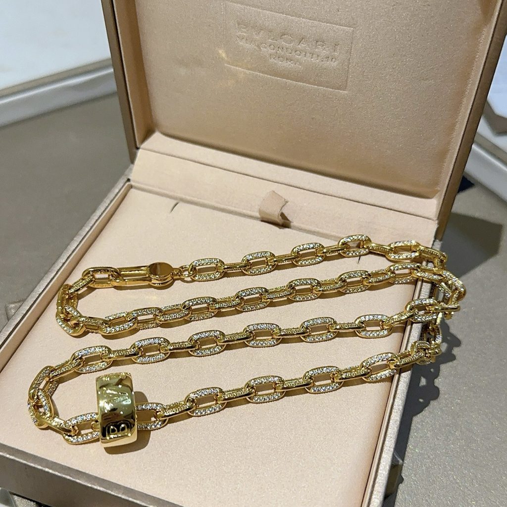 BVLGARI ネックレス メンズ ロックチェーン 7色入 💎 - 画像 8