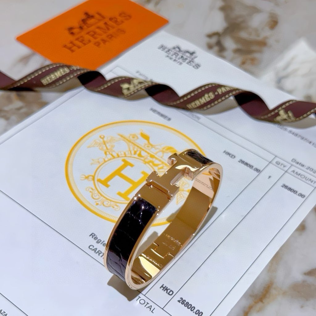 HERMES ブレスレット 3色入 レディース エルメス 30cm - 画像 8