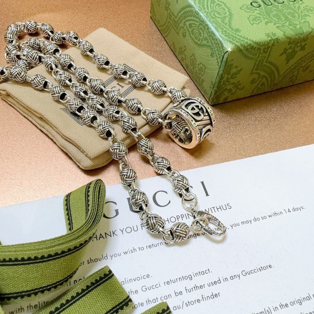 GUCCI ネックレス シルバー 1色入 💎 - 画像 5
