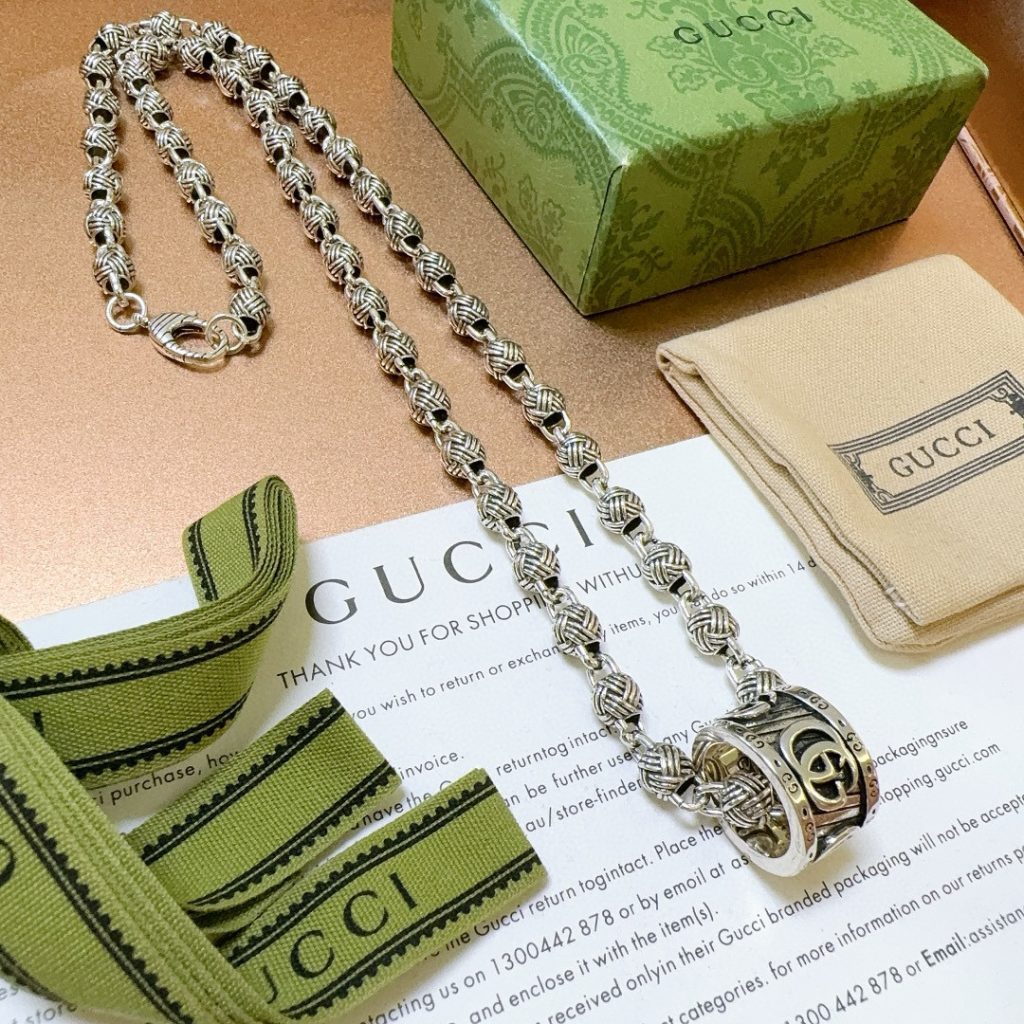 GUCCI ネックレス シルバー 1色入 💎 - 画像 8