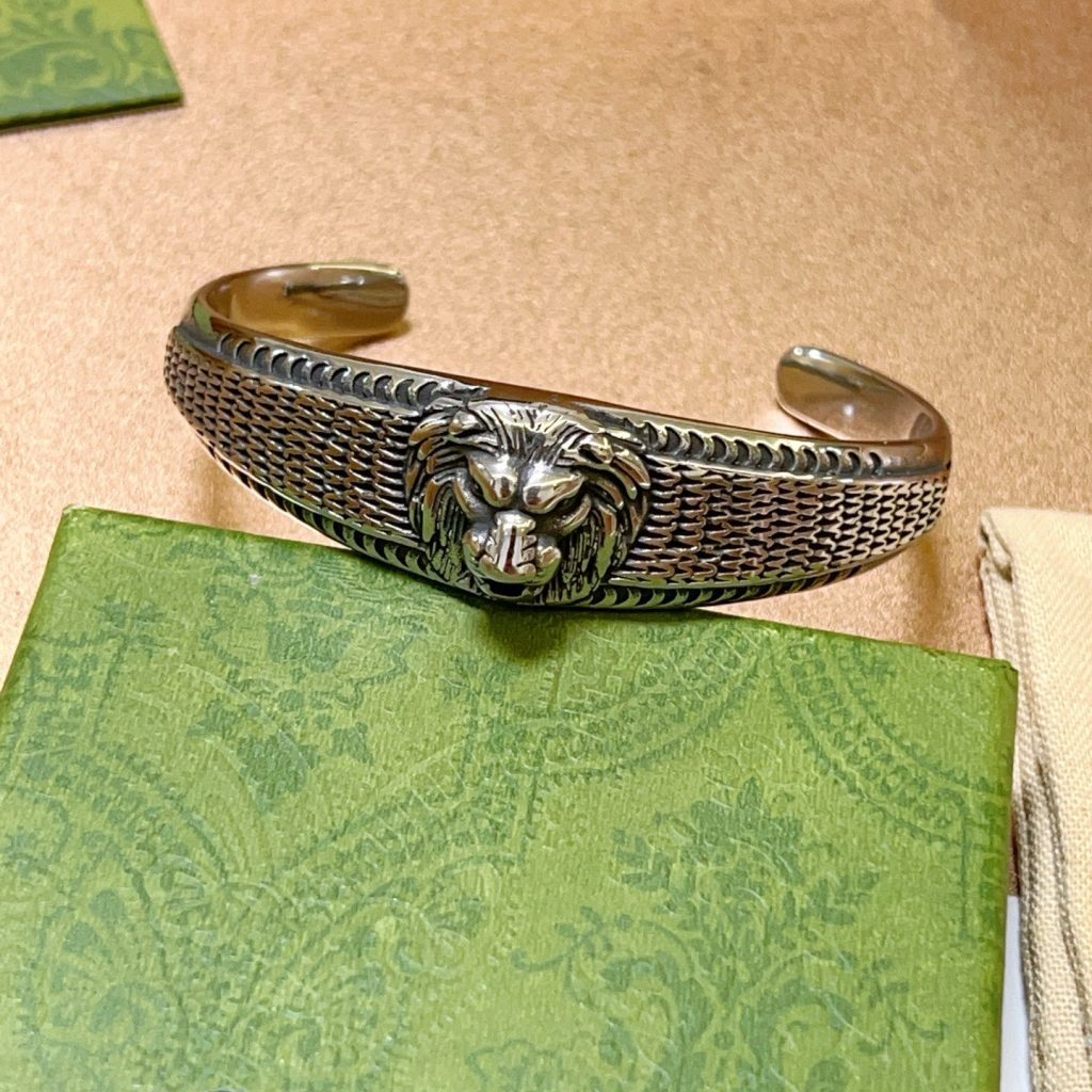 GUCCI リング メンズ メタル ブレスレット シルバー 1色入 💎 - 画像 8
