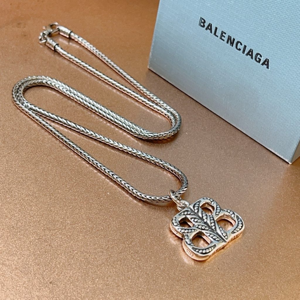 BALenciaga ネックレス メンズ 1色入 💎 - 画像 4