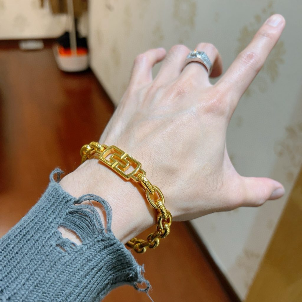 バガリ メンズ ブレスレット メンズ ブレスレット 1色入 💎 - 画像 7