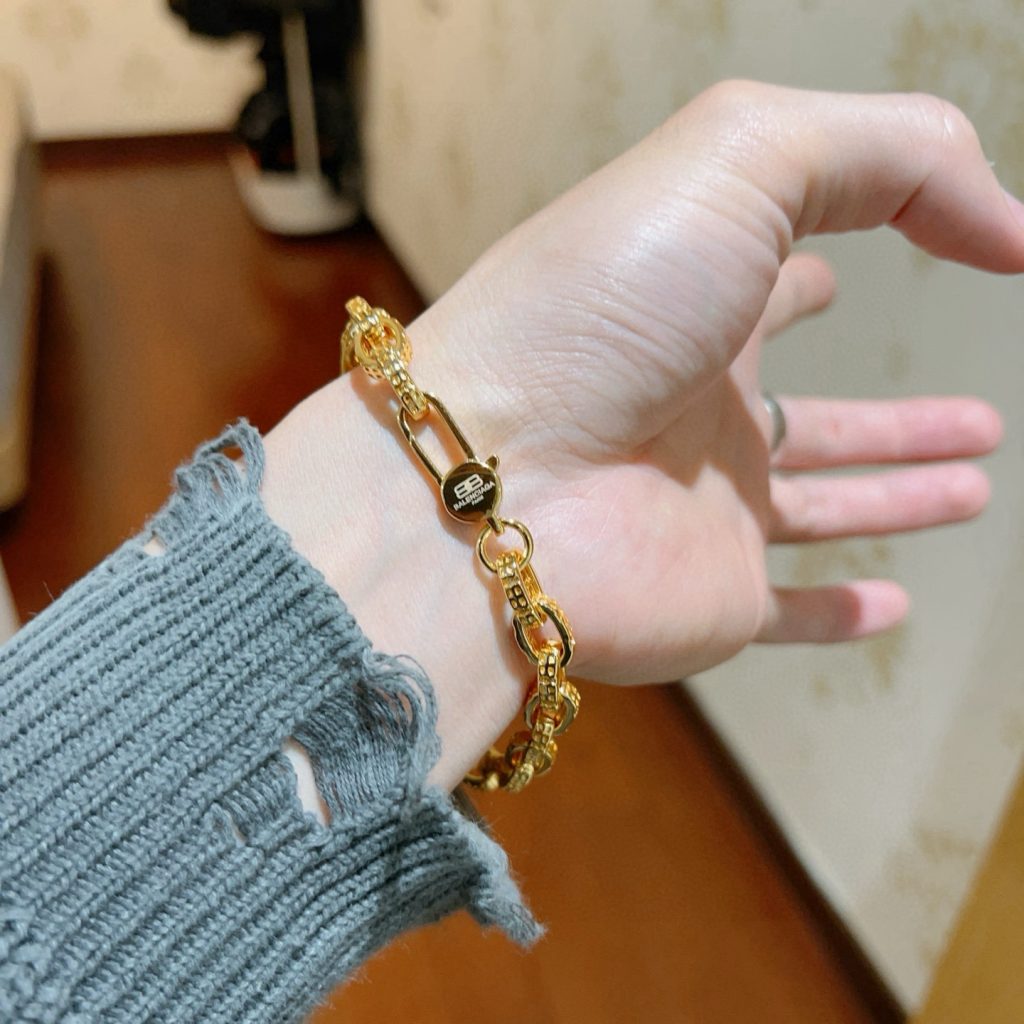 BALENCIAGA ブレスレット 1色 メンズ レディース おしゃれ アクセサリー 💎 - 画像 4