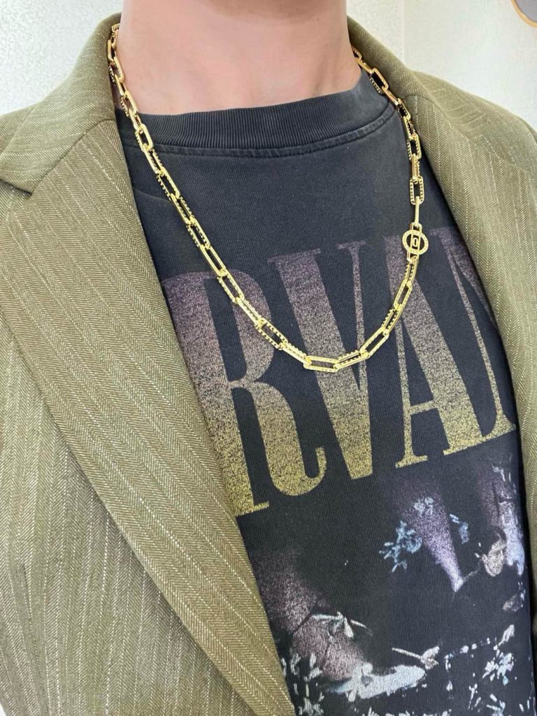 BVLGARI ネックレス メンズ レディース 金メッキ 4色入 🌟 - 画像 3
