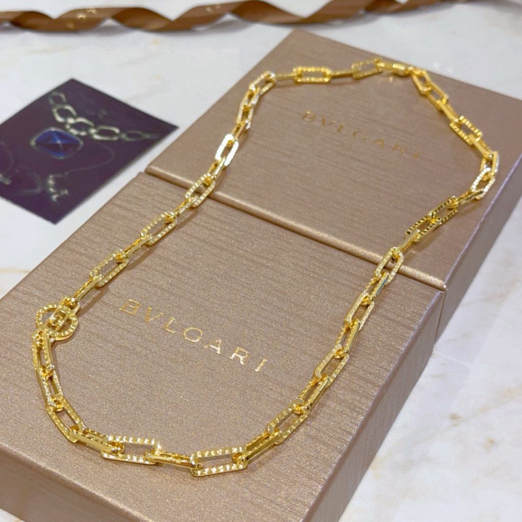 BVLGARI ネックレス メンズ レディース 金メッキ 4色入 🌟 - 画像 5