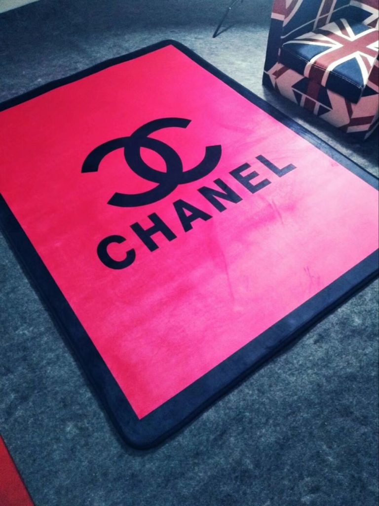 CHANELシャネル　カーペット150×200サイズ　人気絨毯　ラグ大判マット　ウォッシャブル　滑り止め付　おしゃれオススメ - 画像 5