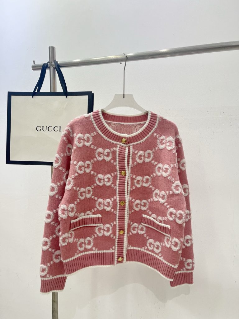 GUCCI ニットカーディガン 6色入 5枚組 レディース - 画像 6