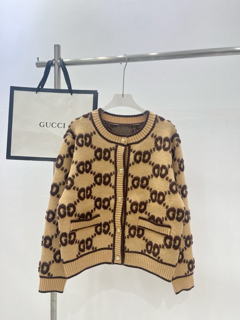 GUCCI ニットカーディガン 6色入 5枚組 レディース - 画像 7