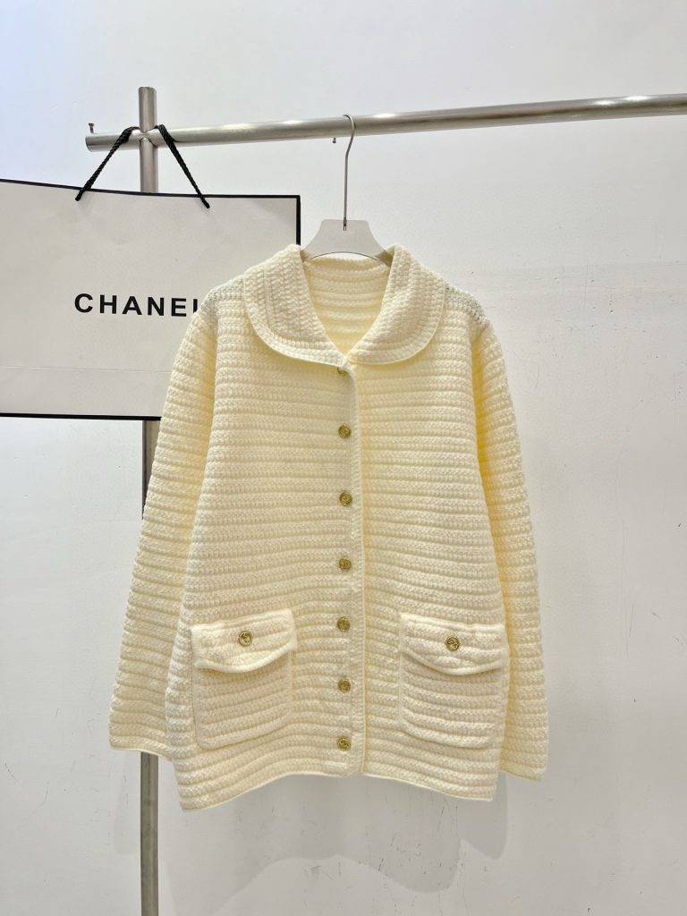 GUCCI ニットカーディガン レディース クルーネック 1色 - 画像 3