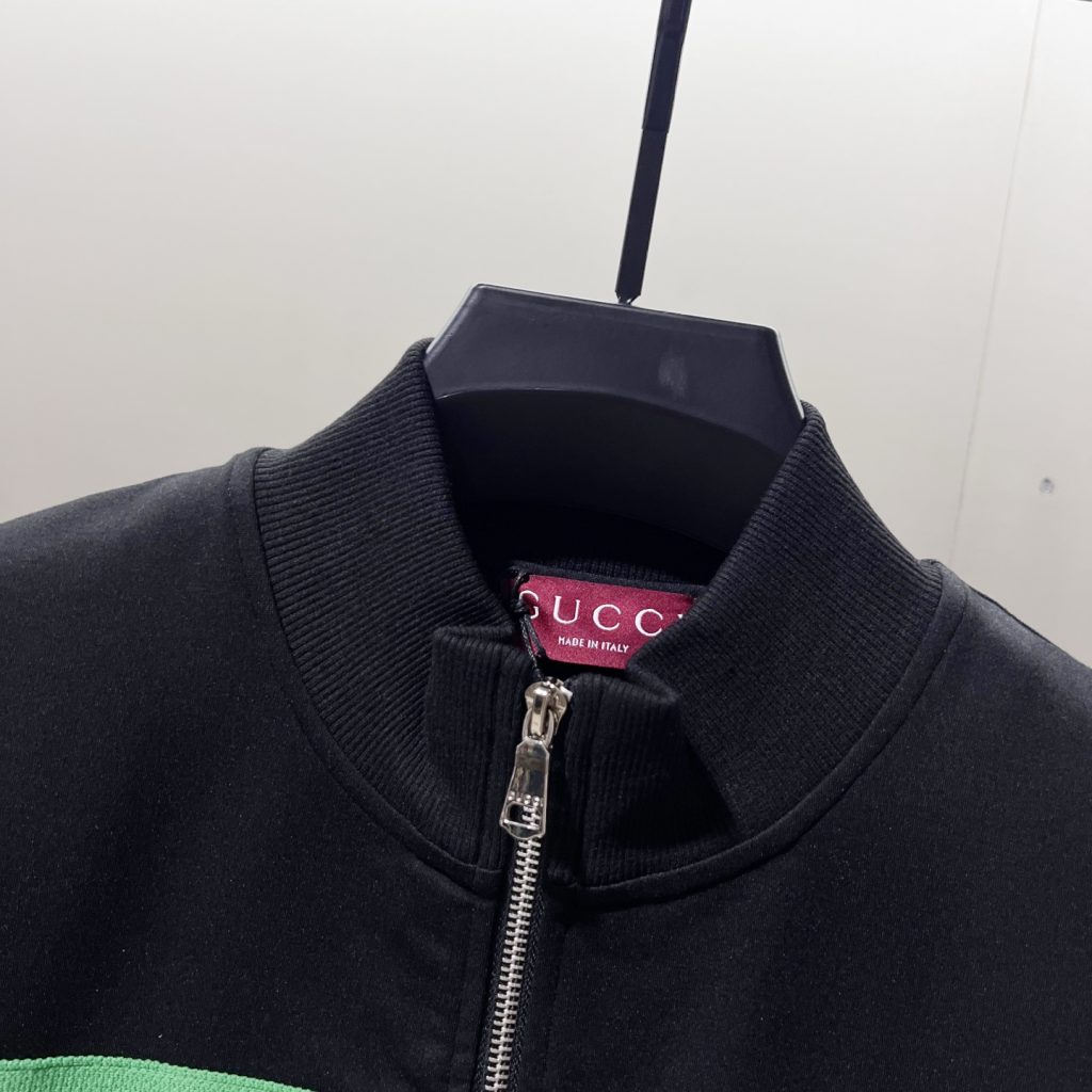 GUCCI フードなしジャケット ブラック 1色 - 画像 4
