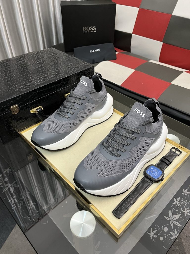 HUGO BOSS メンズスニーカー メッシュ素材 2色展開 4色入 🏃♂️ - 画像 2