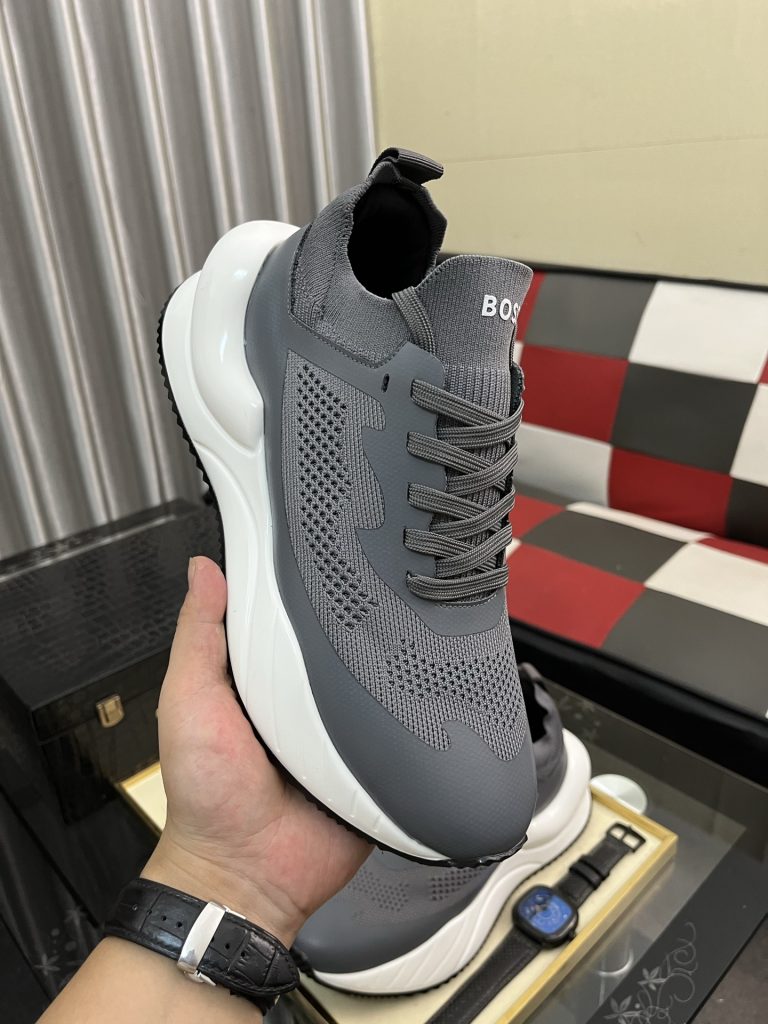 HUGO BOSS メンズスニーカー メッシュ素材 2色展開 4色入 🏃♂️ - 画像 4