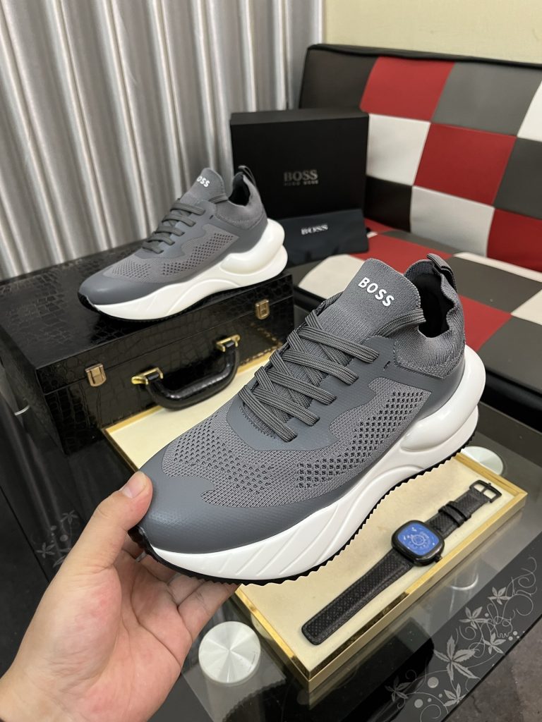 HUGO BOSS メンズスニーカー メッシュ素材 2色展開 4色入 🏃♂️ - 画像 5