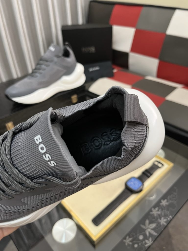 HUGO BOSS メンズスニーカー メッシュ素材 2色展開 4色入 🏃♂️ - 画像 8