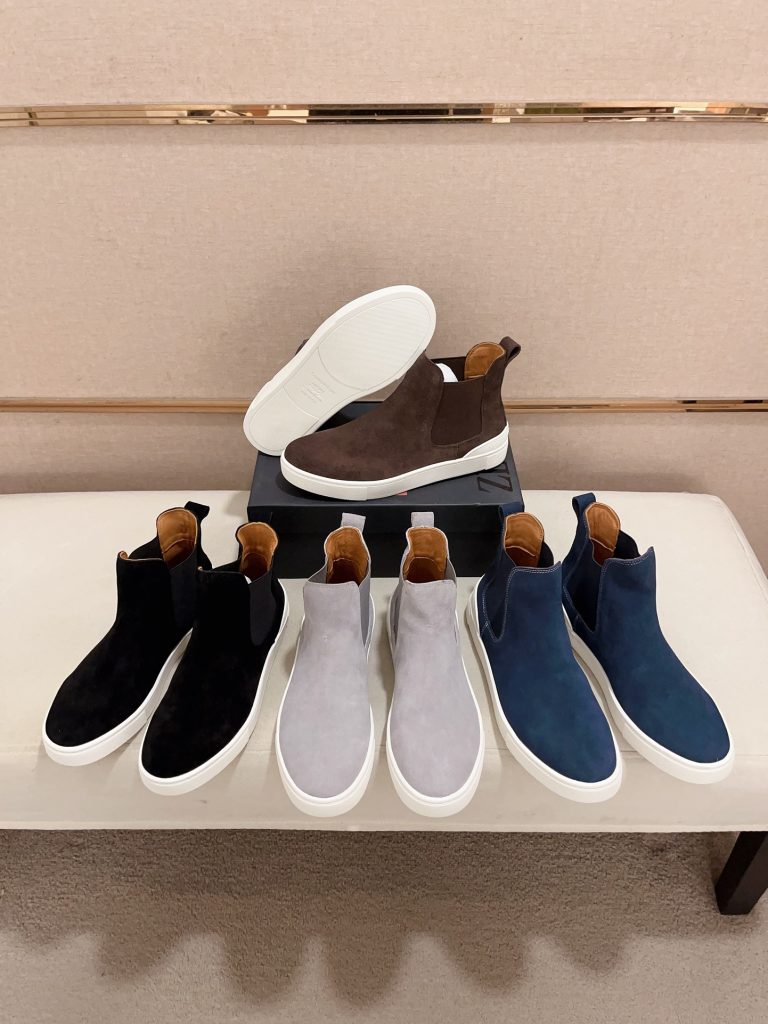 エレガントな ZEGNA men's ankle boots 4色 2023秋冬新作 🪄 - 画像 2