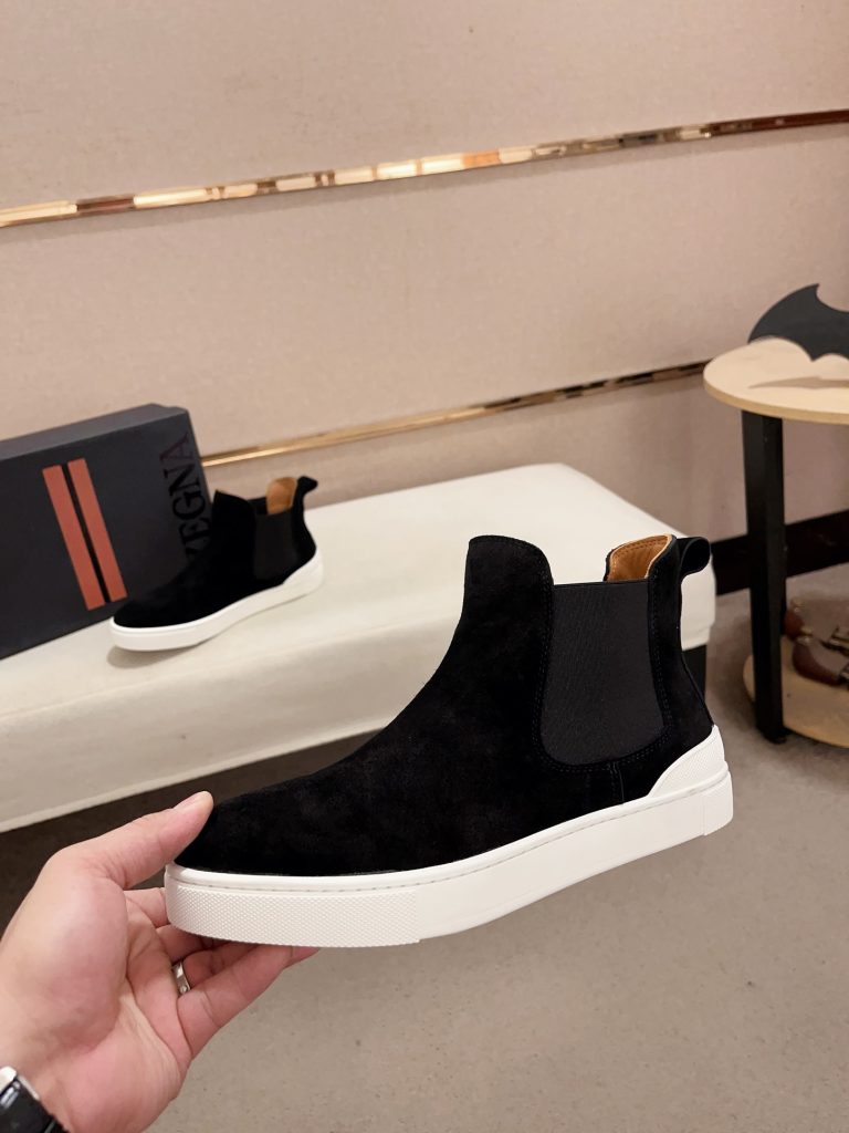 エレガントな ZEGNA men's ankle boots 4色 2023秋冬新作 🪄 - 画像 4