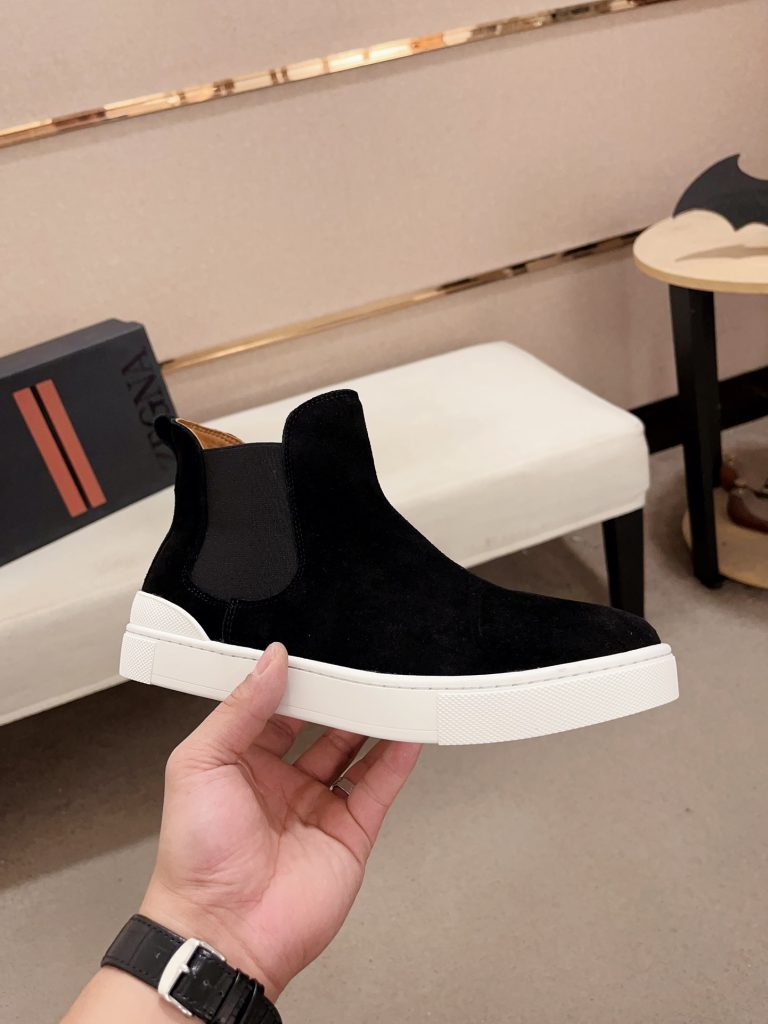 エレガントな ZEGNA men's ankle boots 4色 2023秋冬新作 🪄 - 画像 5