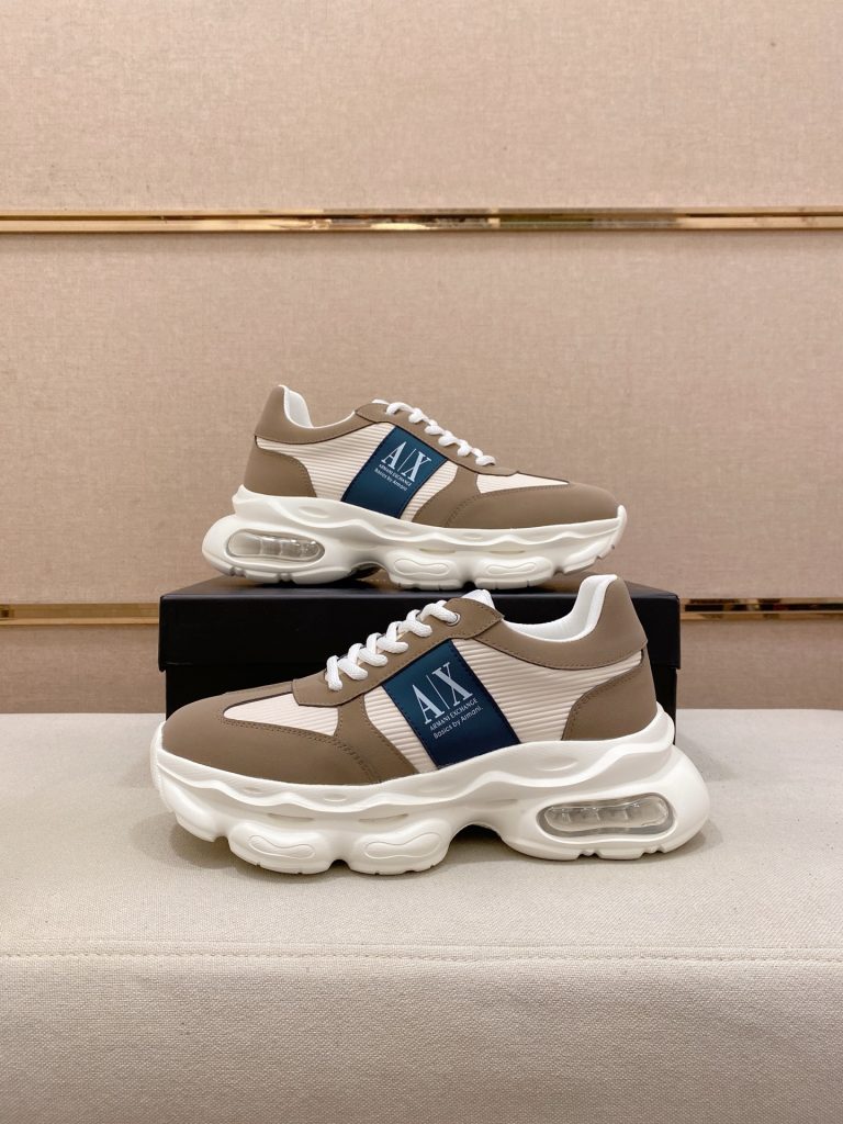 エムポリオ アルマーニ メンズ スニーカー タフソール エアバッグ 4色 👟 - 画像 7