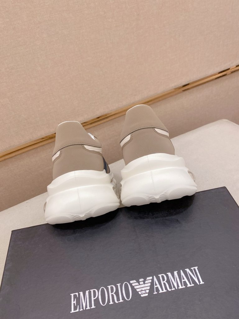 エムポリオ アルマーニ メンズ スニーカー タフソール エアバッグ 4色 👟 - 画像 8