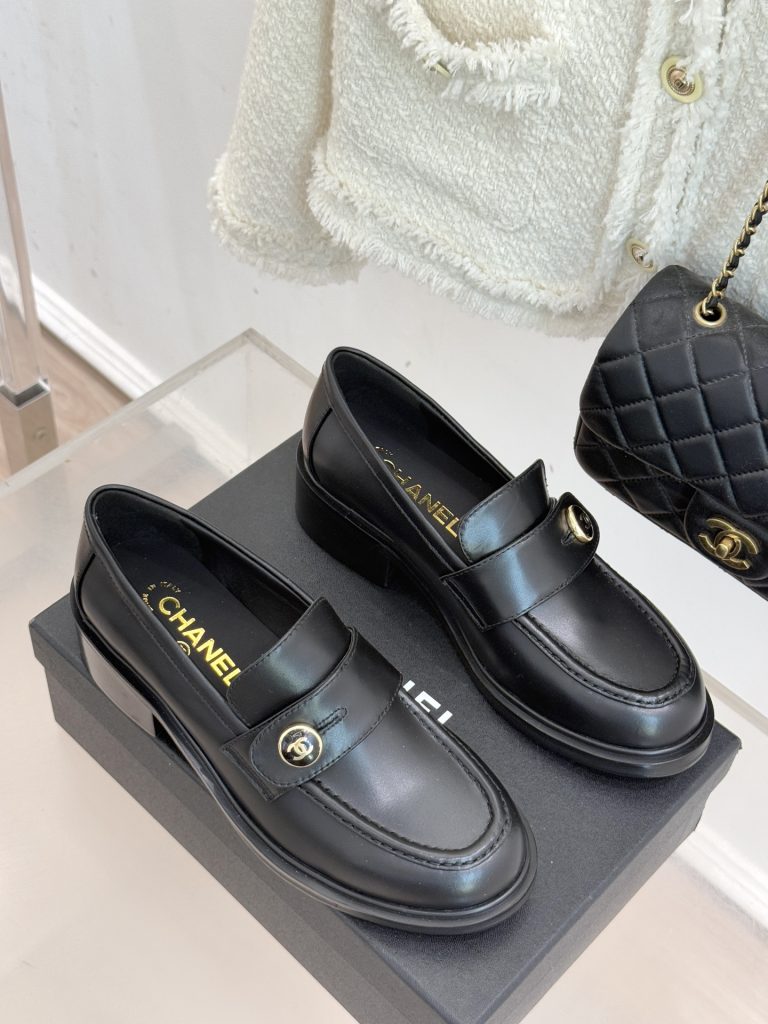 シャネル レディース ローファー 黒 ファッション デザイン 3色入 💅🏻 - 画像 3