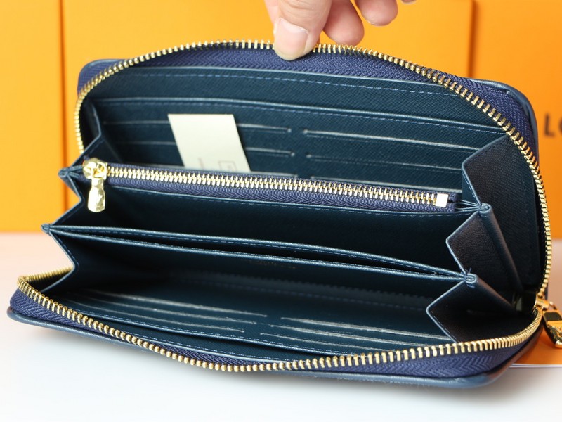 Louis Vuitton ルイ ヴィトン ジッピー ウォレット LVモノグラムジャガード デニム長財布 選べる2色/入手困難 - 画像 5