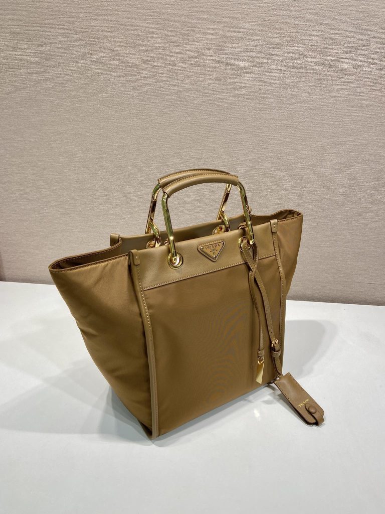 プラダ ブラウン ショッピングバッグ 2色入 - 画像 3