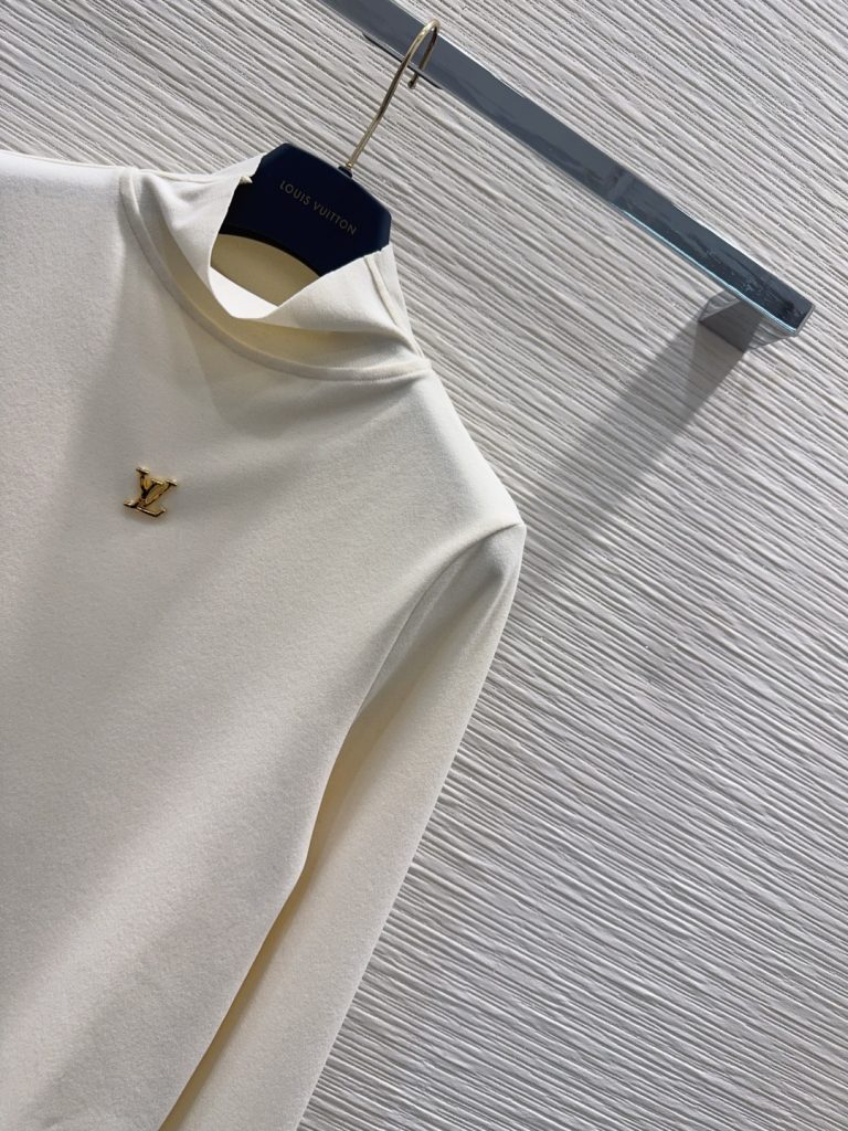 ルイ・ヴィトン ロゴTシャツ 100%ポリエステル レディース 【新品】 - 画像 4