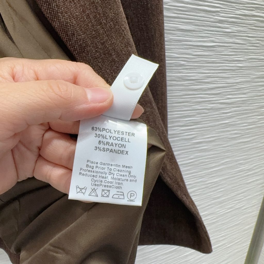 CELINE 2025FW ブレザー スーツセット ブラウン CORDUROY - 画像 7