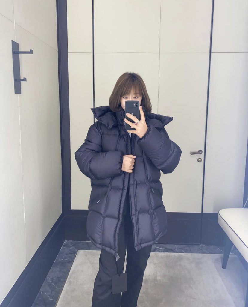 上身效果｜Moncler ? 系列Loff Jacket中 光 面羽 外套.中 ?武士.男女上身都好看 - 画像 5