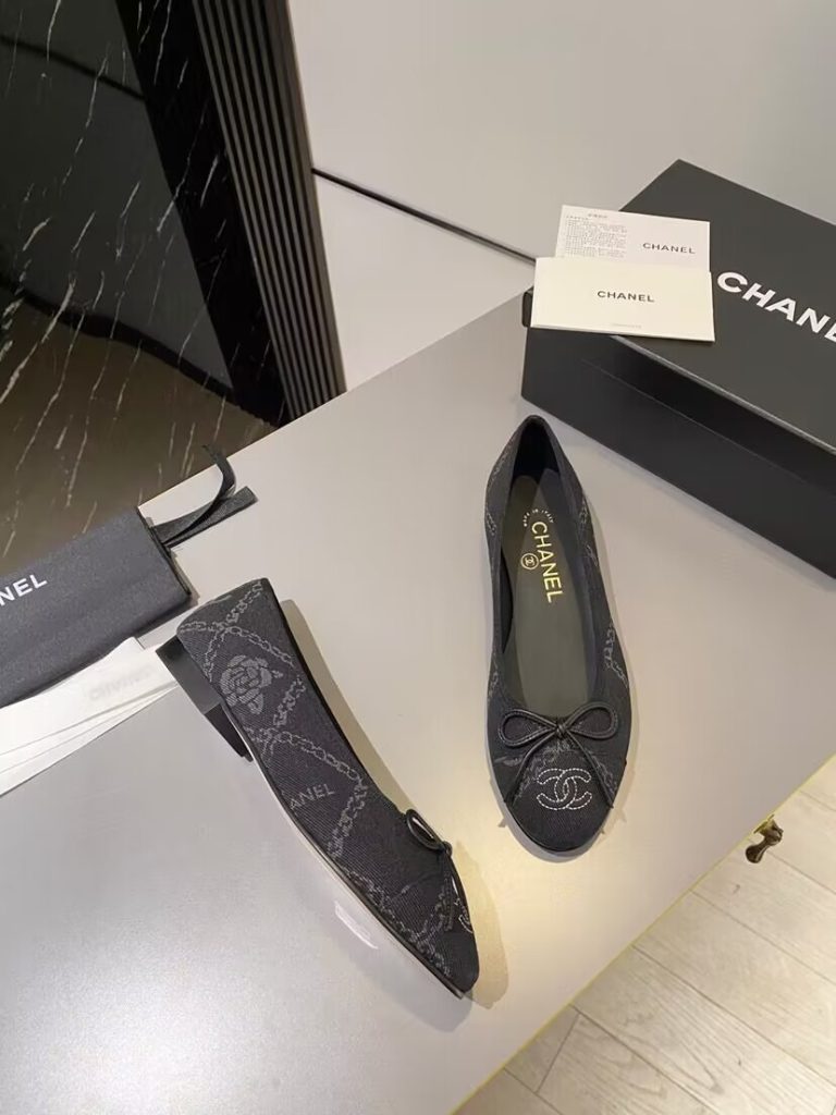 CHANEL　シャネル　CHANELバレリーナ　フラットシューズ　パンプス　ポインテッドトゥ　レディース靴ベルサーチ　選べる2色 - 画像 5