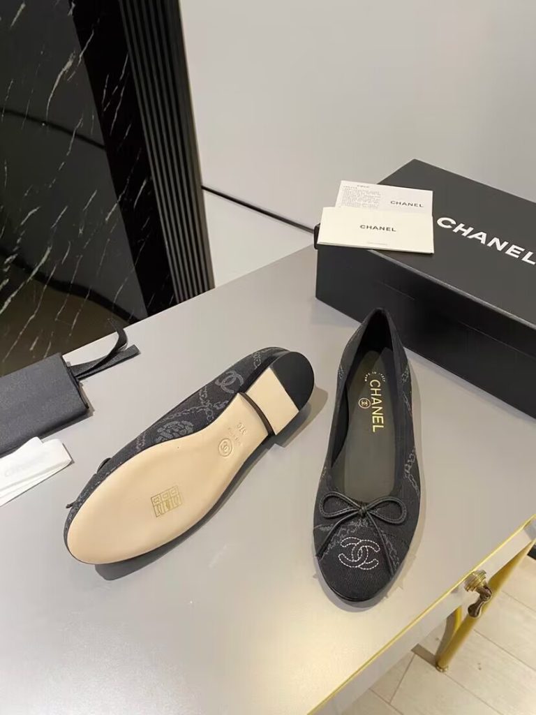 CHANEL　シャネル　CHANELバレリーナ　フラットシューズ　パンプス　ポインテッドトゥ　レディース靴ベルサーチ　選べる2色 - 画像 6