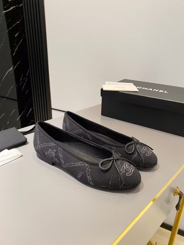 CHANEL　シャネル　CHANELバレリーナ　フラットシューズ　パンプス　ポインテッドトゥ　レディース靴ベルサーチ　選べる2色 - 画像 3