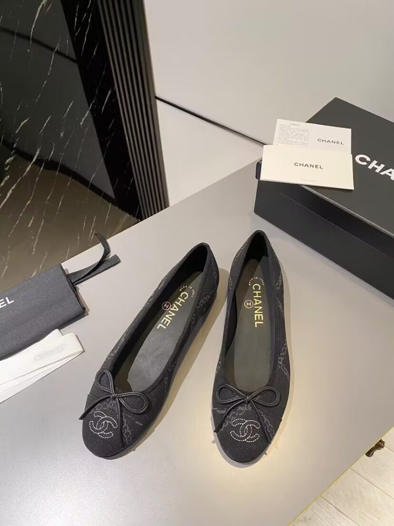 CHANEL　シャネル　CHANELバレリーナ　フラットシューズ　パンプス　ポインテッドトゥ　レディース靴ベルサーチ　選べる2色 - 画像 4