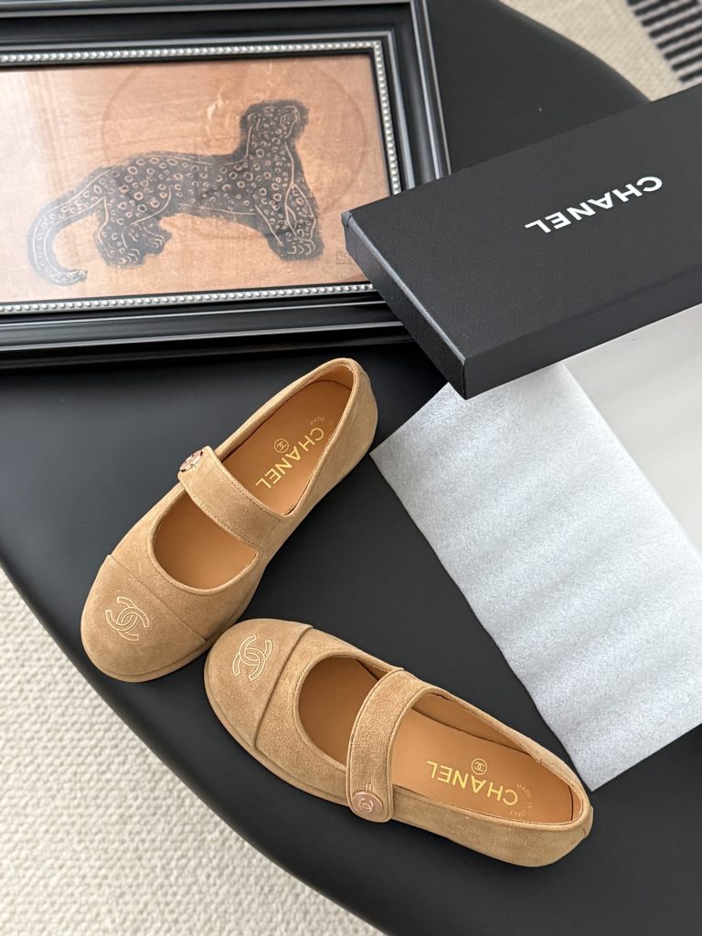 CHANEL シャネル マリージュ レディース メンズ兼用 シンプル 高級感 黒 ベージュ 38サイズ 丸洗いOK 通勤 通学 旅行 2WAY ローファー 35文字 - 画像 6