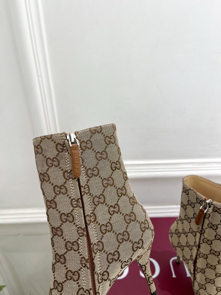 GUCCI グッチ ブーツ ヒール付きブーツ プラットフォーム ベージュ 全1色 - 画像 7