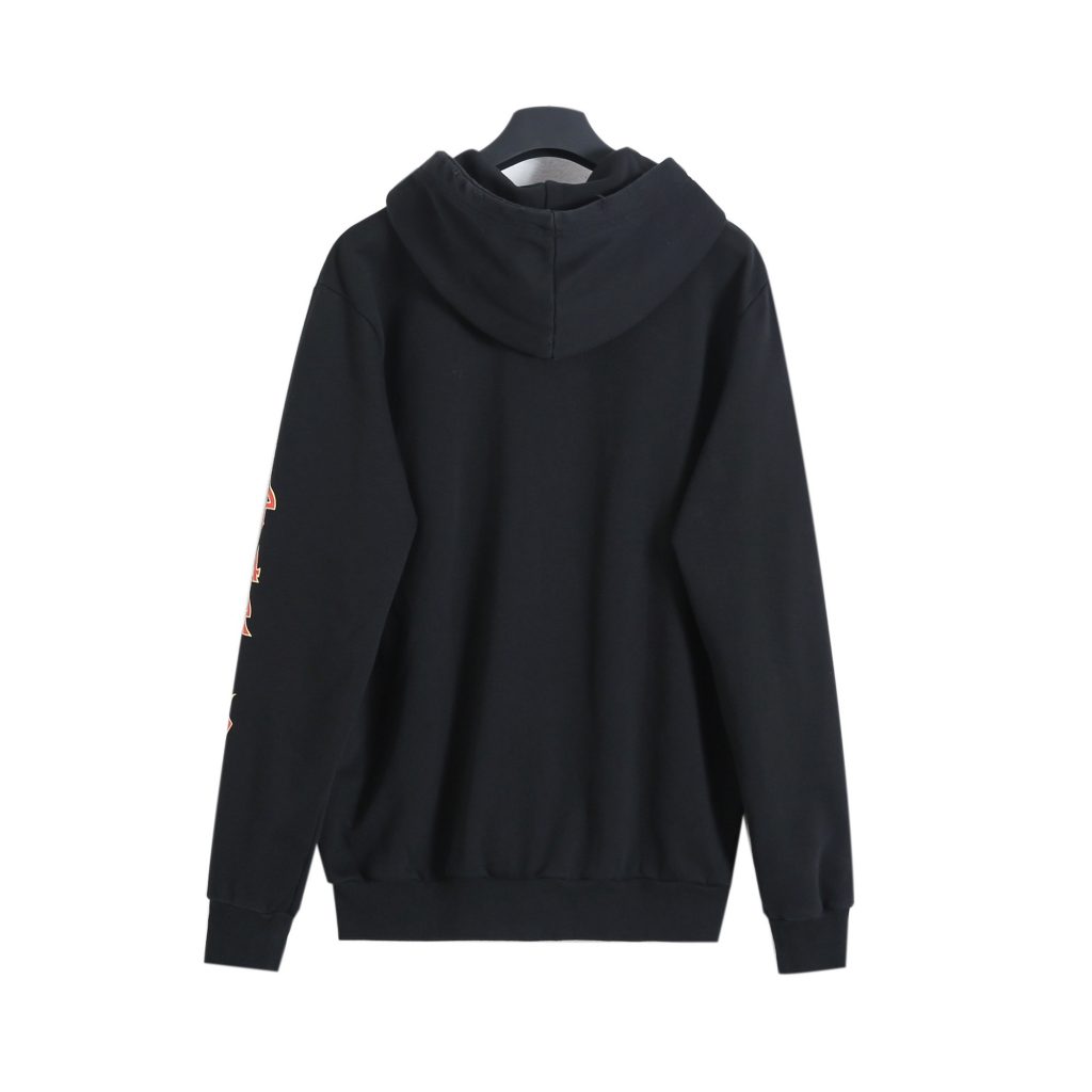 BALENCIAGA バレンシアガ ロック風フーディー ブラック - 画像 2