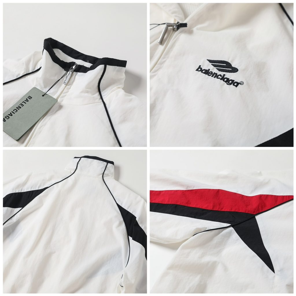BALENCIAGA バレンシアガ フルジップジャケット 通勤 通学 白 全2色 - 画像 6