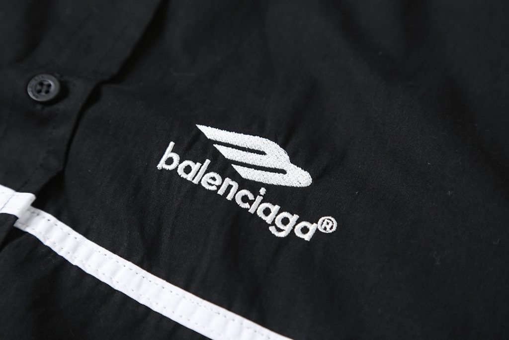 BALENCIAGA バレンシアガ ロングシャツ ブラック - 画像 5