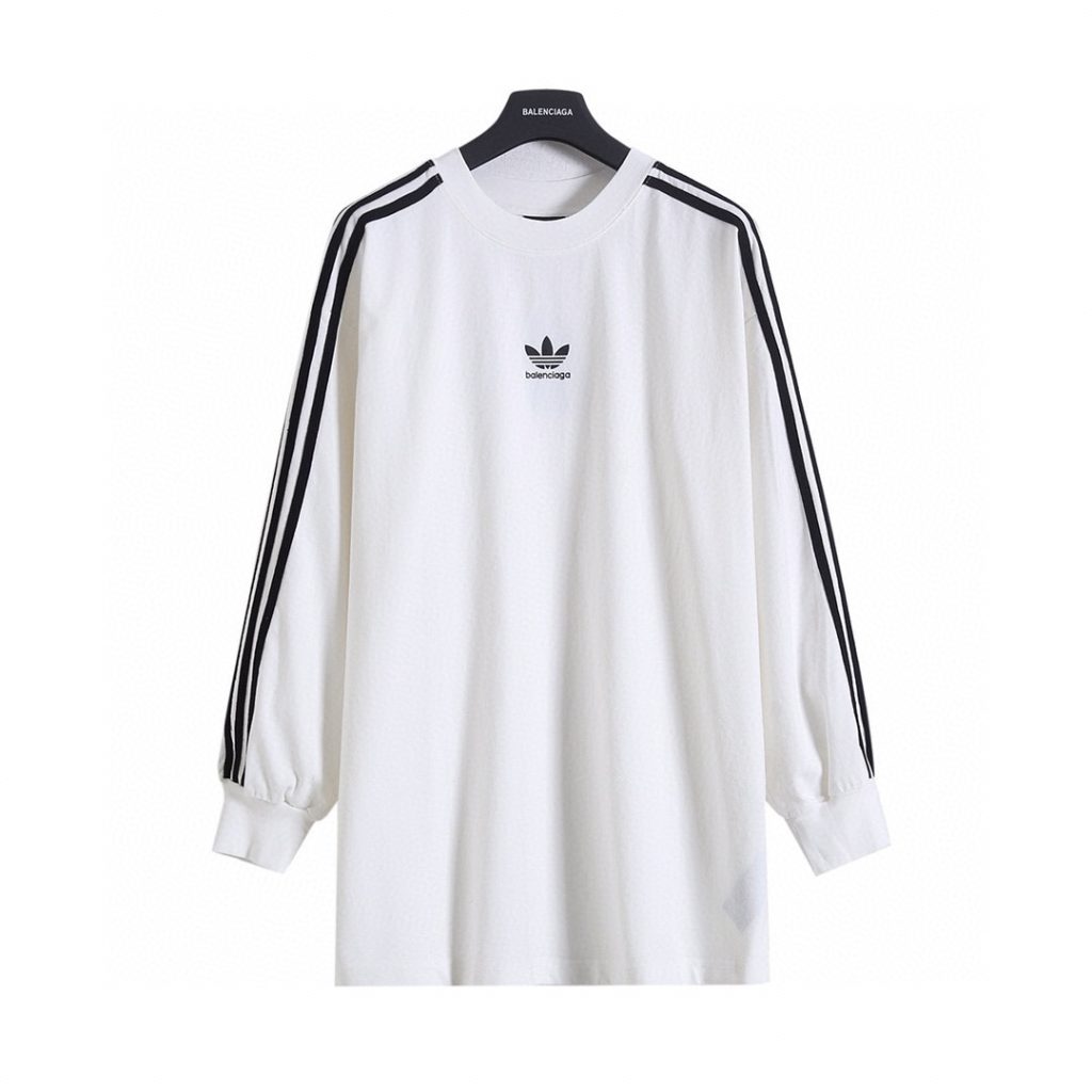 BALENCIAGA バレンシアガ トレーナー ブラック/ホワイト - 画像 5
