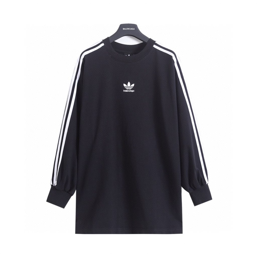 BALENCIAGA バレンシアガ トレーナー ブラック/ホワイト - 画像 6