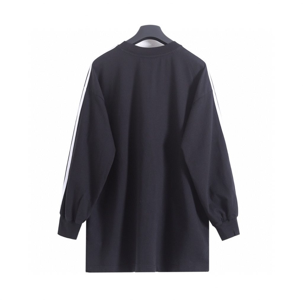 BALENCIAGA バレンシアガ トレーナー ブラック/ホワイト - 画像 7