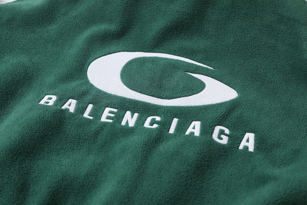 BALENCIAGA バレンシアガ フルジップトラックジャケット 本革 フリース 通勤 全2色 - 画像 5