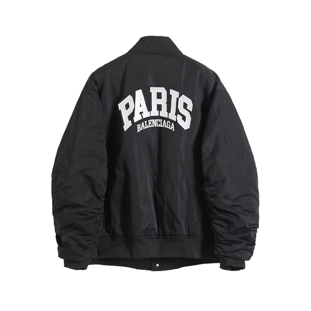 BALENCIAGA バレンシアガ バンダナ フレア袖 パーカー ブラック - 画像 2
