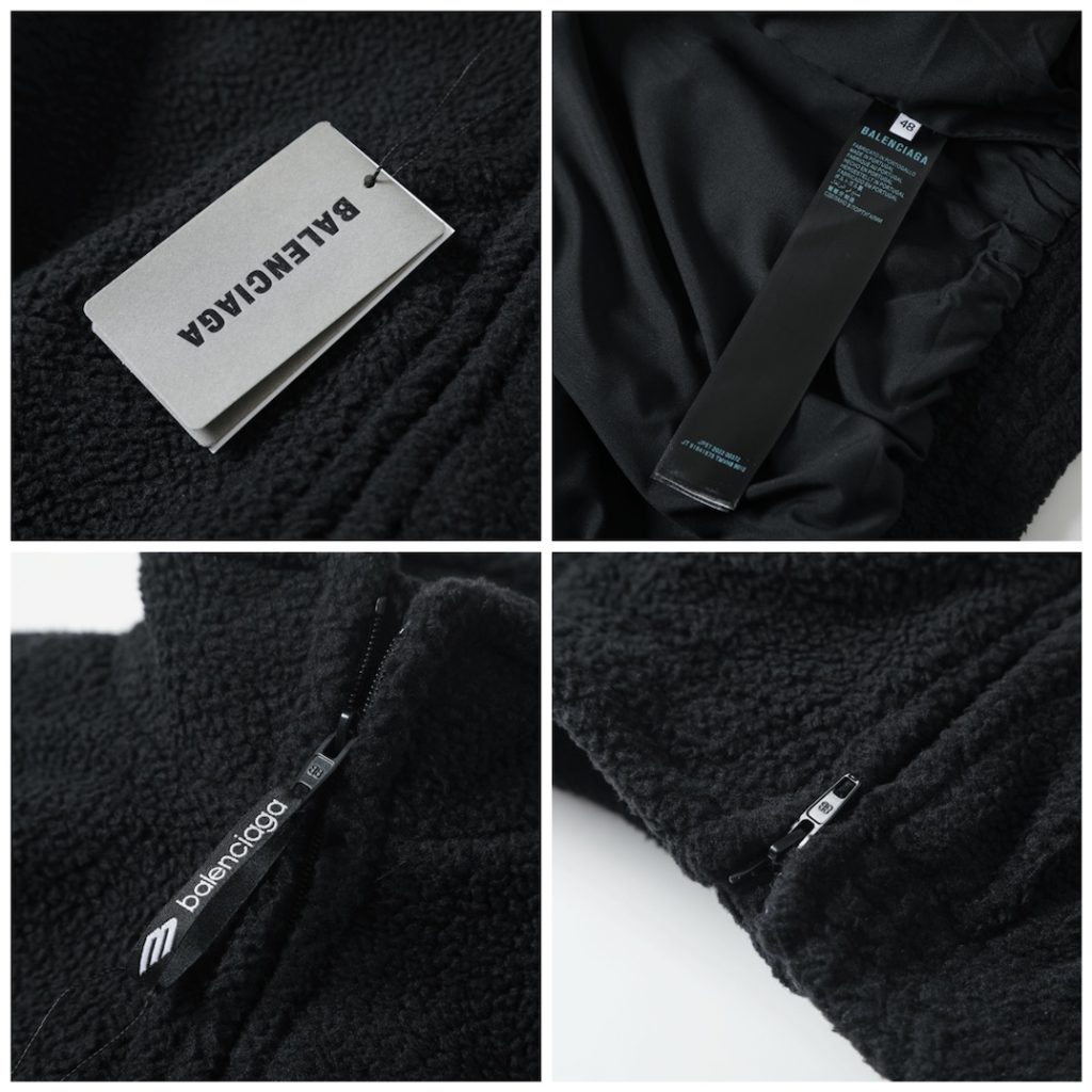 BALENCIAGA バレンシアガ ファージーファー ブラック - 画像 8