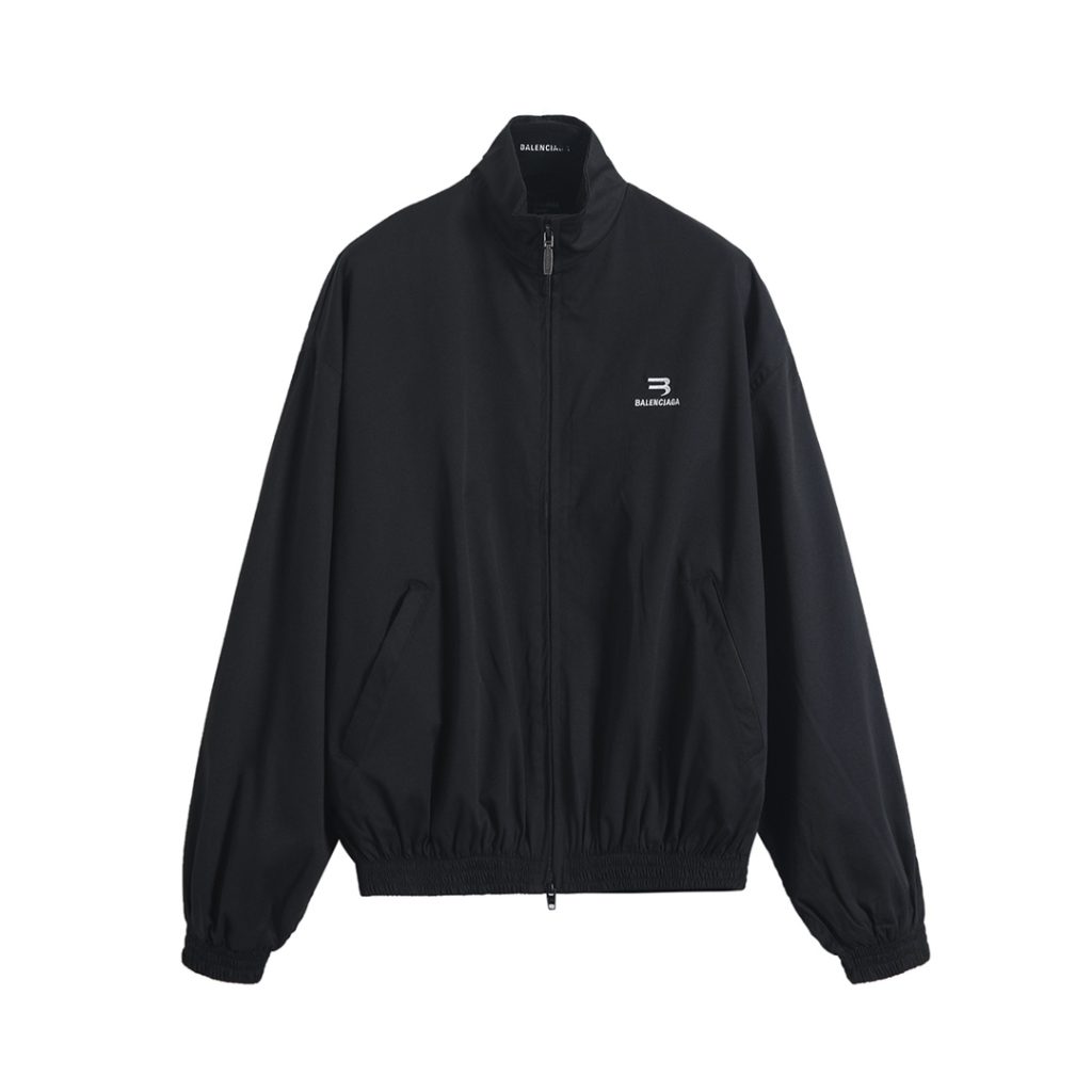 BALENCIAGA バレンシアガ スポーティー フルジップジャケット ブラック
