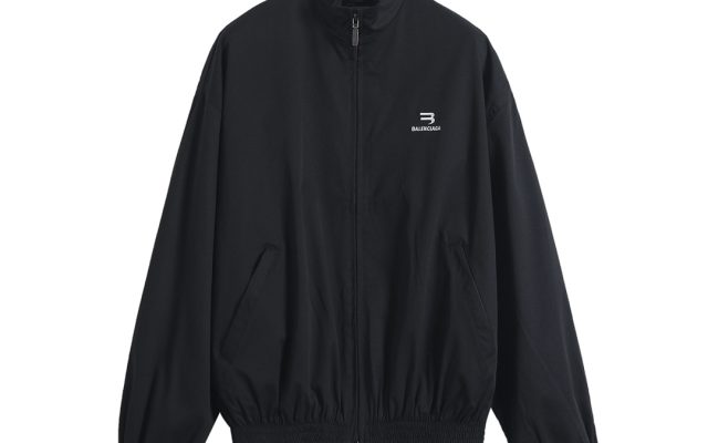 BALENCIAGA バレンシアガ スポーティー フルジップジャケット ブラック